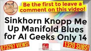 Sinkhorn Knopp Me Up Manifold Blues for AI Geeks Only 14