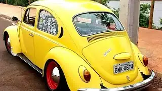 FUSCA REBAIXADO TALA 7+SOM+1979😲 {EXCLUSIVO KBOOM &Aacute;UDIO PARTS}-REGINALDO {BITOK} CORMANDEL-MG