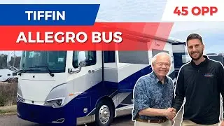 Автобус Tiffin Allegro 45 OPP 2026 года | ДИЗЕЛЬНЫЙ ТОЛКАЧ С ДРУГОЙ ОСЬЮ!!