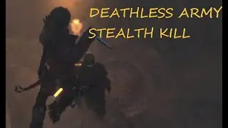 Rise of the Tomb Raider:Deathless army stealth killing