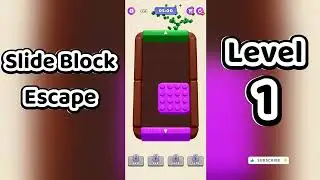 Slide Block Escape Level 1 Walkthrough 🧩 | Go Answer