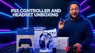 PS5 DualSense + Pulse Elite Headset Unboxing 😍