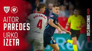 🎙 Aitor Paredes & Urko Izeta | post Sevilla FC 2-1 Athletic Club | J21 LaLiga EA Sports