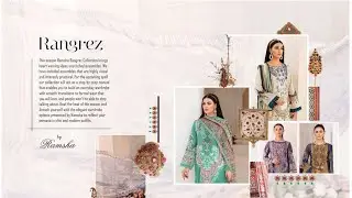 Rangrez by Ramsha Lawn collection 2023 | Ramsha stitched lawn collection 2023 | Ramsha Summer'23💕