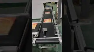 Book flapping machine in line working with pefect binding machine,three knife trimmer.