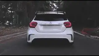Mercedes A45 brutal shift