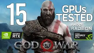 God of War PC tested in 15 GPUs benchmark test!
