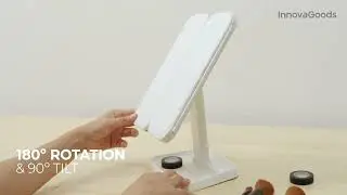 InnovaGoods - Rechargeable Magnifying LED Makeup Mirror