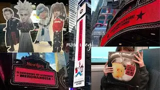 mini vlog - 5sos nyc merch pop up