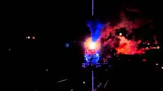 Tweetsie Railroad Ghost Train Pulling out of Town 2011