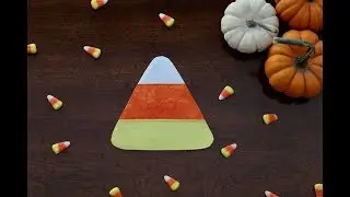 Candy Corn Coaster Tutorial