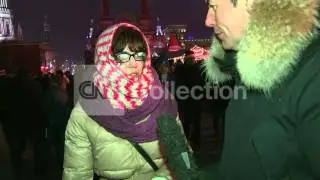 RUSSIANS CELEBRATE THE NEW YEAR