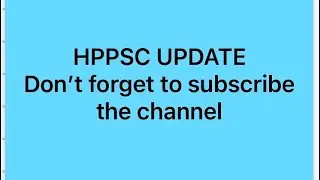 HPPSC update