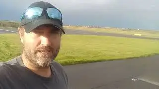 August 29, 2025. Stornoway Scotland on a transatlantic ferry flight