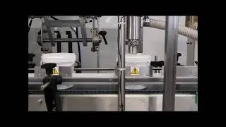 bucket filling and capping line - Rotopack srl - Milan - Italy