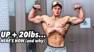HOW I'VE GAINED 20LBS OF MUSCLE.. (and why you should too) | NATURAL BODYBUILDING