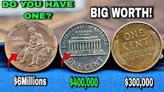 Million Dollar Pennies in BAD Condition?! 1943 Steel & 2009 Bicentennial Worth Millions!