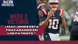 JUGADA SUCIA DE MAC JONES | Gonzo DROY | Victoria sufrida vs Jets | Conclusiones semana 3