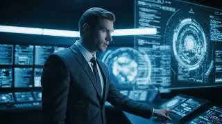 The Final Countdown: A Cinematic Glimpse into a High-Stakes Sci-Fi Control Room! 🎬💻