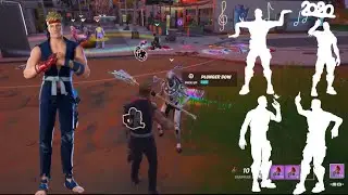 Agent jones emote battling in party royale❗️❗️