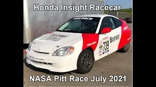 Honda Insight Fastest Lap - NASA Pitt Race July 25th 2021
