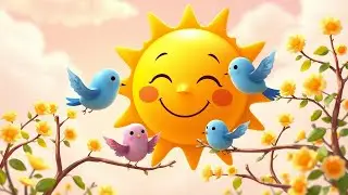 Good Morning rhyme 🌞 | नन्हा सा सूरज | Kids Rhyme|MorningSongforchildren #SunRhyme #KidsYouTube#yt 
