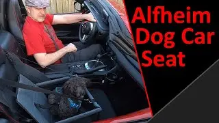 Small Dog Car Seat - Alfheim Dog Car Booster Seat Travel Carrier - An Amazon's Choice