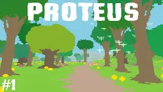 PROTEUS | A UNIQUE BEAUTIFUL VISUAL EXPLORATION ADVENTURE LIKE JOURNEY & ABZU [Proteus Game HD 2017]