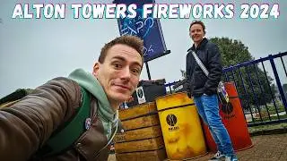 Фейерверк-шоу Alton Towers 2024 | Лучшее представление за всю историю!