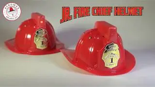 Jr. Fire Chief Helmet with siren & light