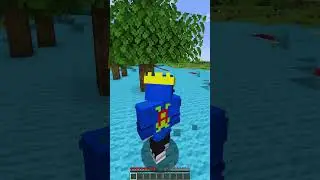 Minecraft, But YOU Can't Cross This RED Line... #shorts