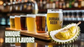East West Brewing Craziest Beer Flavors I've Ever Tasted | Durian & Mangosteen