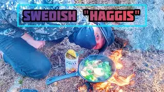 SWEDISH HAGGIS - Cast Iron & Bushstove