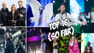 MGP 2021: My Top 16 in Norway (Ranking of all the performances so far)