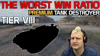 The WORST Tier VIII Premium Tank Destroyer by winrate | World of Tanks