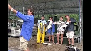 Sasser's Guide Service - Fishing for Striper