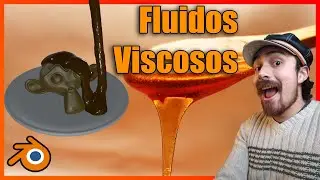 🥣Como Simular FLUIDOS o LIQUIDOS con VISCOSIDAD en Blender 3.X
