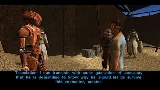 Star wars:KOTOR - Episode 33 : Sand people Peace Talks