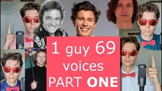 1 guy 69 voices - PART ONE (Shawn Mendes, Gotye and more...)