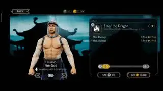 LIU KANG GOD FIRE AND BUY 10 GOLD CHARACTERS CARD MORTAL KOMBAT MOBILE INDONESIA
