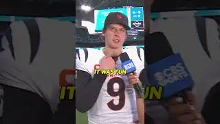 Joe Burrow is looking ahead after today&rsquo;s W #nfl #bengals #joeburrow