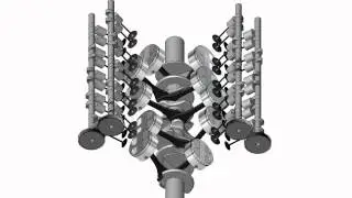 m5board.com: E60 M5 S85 V10 CAD Project: engine internals animated video