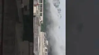 Demolition twin tower noida sector 93 #delhi #noida #greaternoida #ghaziabaad #uttarpradesh