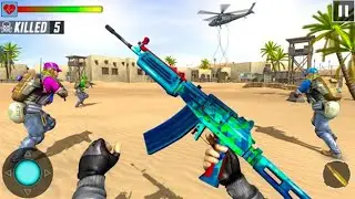Police Shooter Strike Anti Terrorist Battle - Android GamePlay - Shooting Games Android