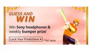 Amazon quiz today/T20 cricket fever