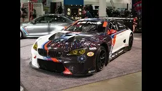 H&R Race Springs and BMW M6 GT3  Racecar at SEMA 2017