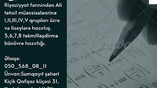 Riyaziyyat 5ci sinif Ders 6 Tenlikler vurma bolme #Riyaziyyat #Riyaziyyatdersi