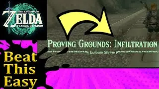 How to beat Eutoum Shrine Proving Grounds: Infiltration Zelda Tears of the Kingdom