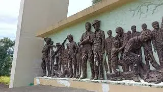 Death March Memorial Shrine #historical #shrine #tarlaccity #statue #herostatus