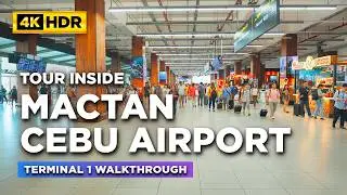 Inside MACTAN CEBU AIRPORT | Full Walkthrough at TERMINAL 1 | Domestic Arrivals And Departures